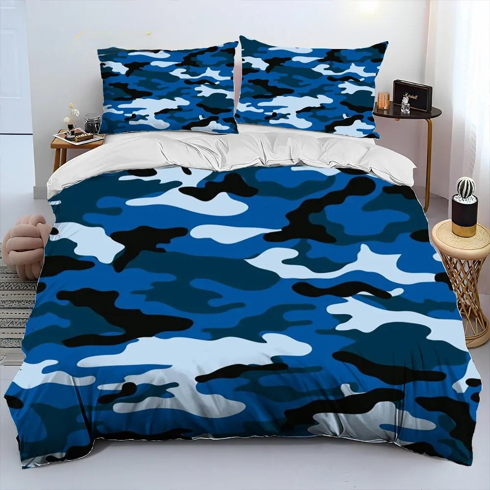 military camouflag doona cover