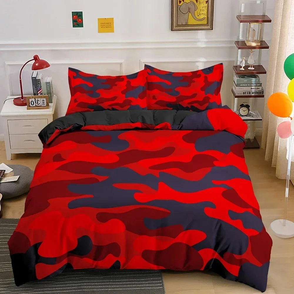 camo bedding unique design