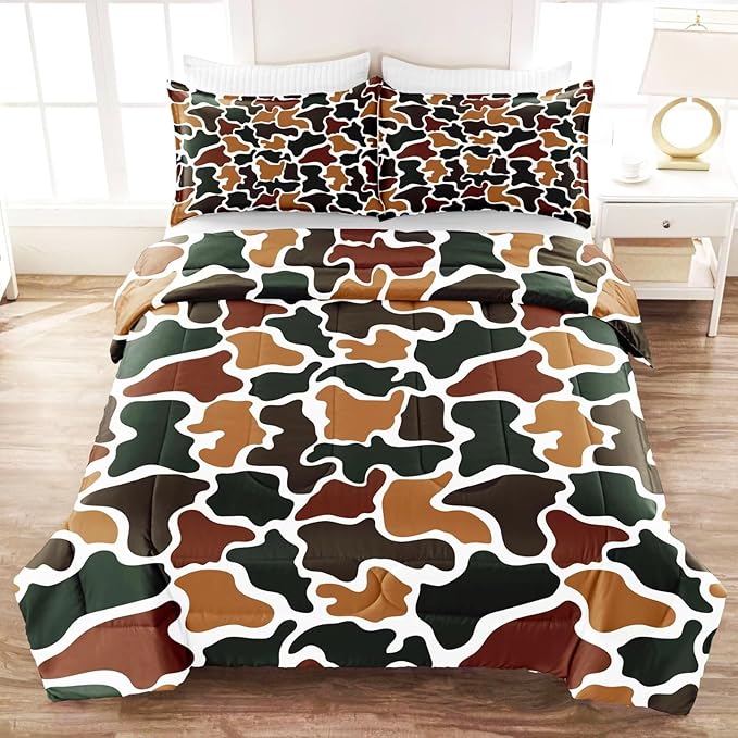 military camouflag bedding design