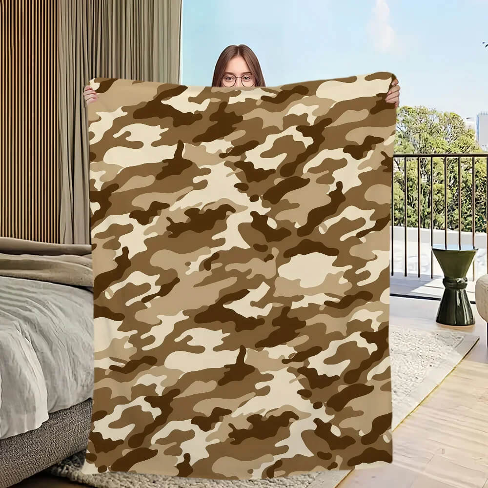 camo blanket lightweight and warm