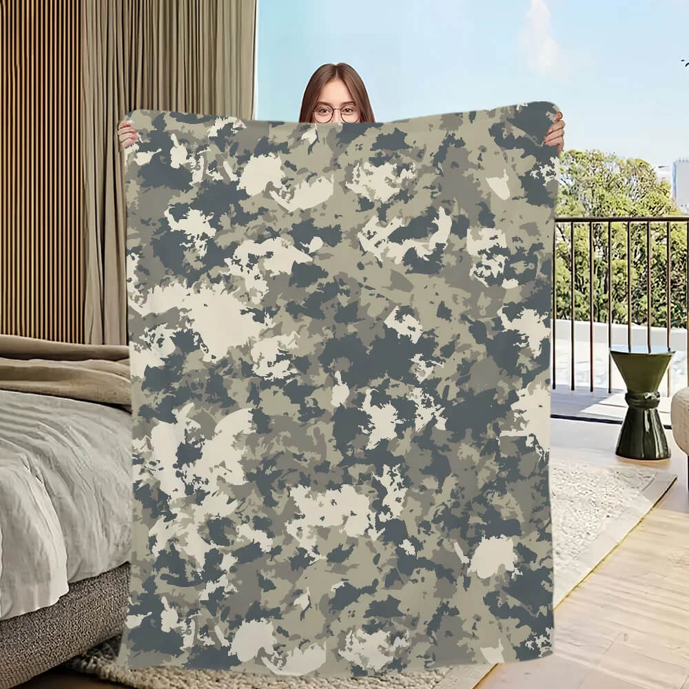 cozy camo throw blanket for couch