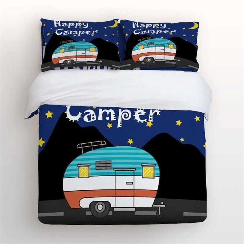 Outdoor adventure themed bedding set