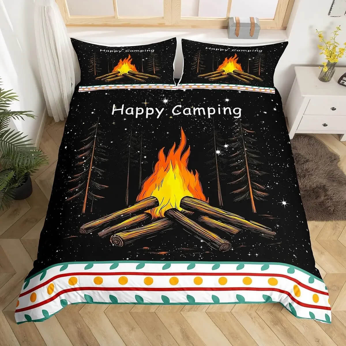 camping duvet cover design