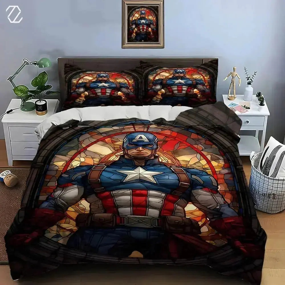 Captain America Doona Cover Zirconic