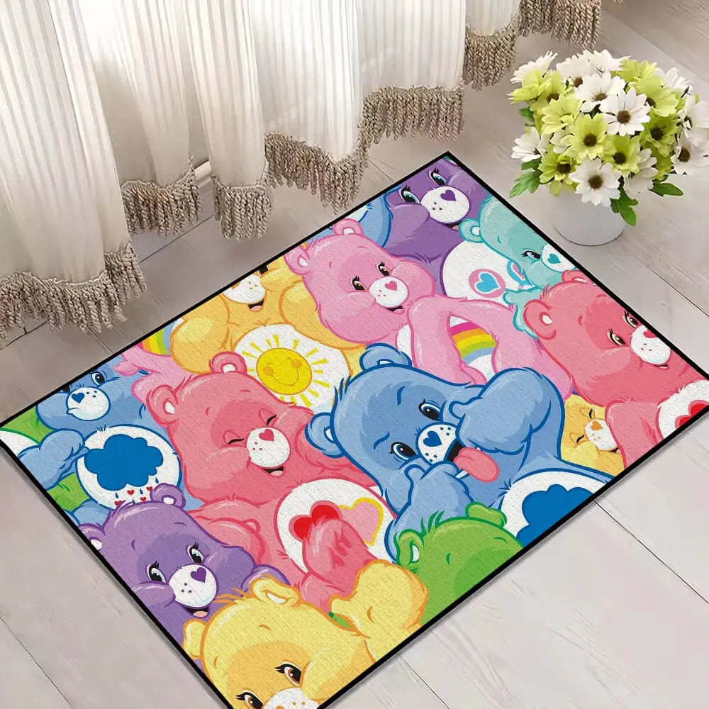 Soft home carpet rug placed in a living room with modern furniture