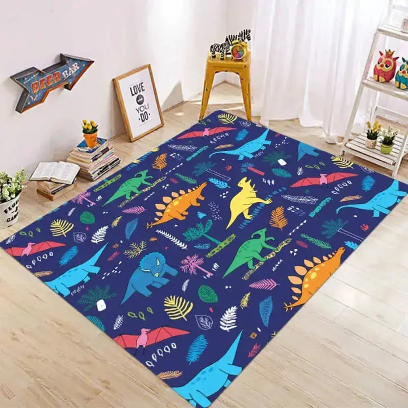 Soft home carpet rug placed in a living room with modern furniture