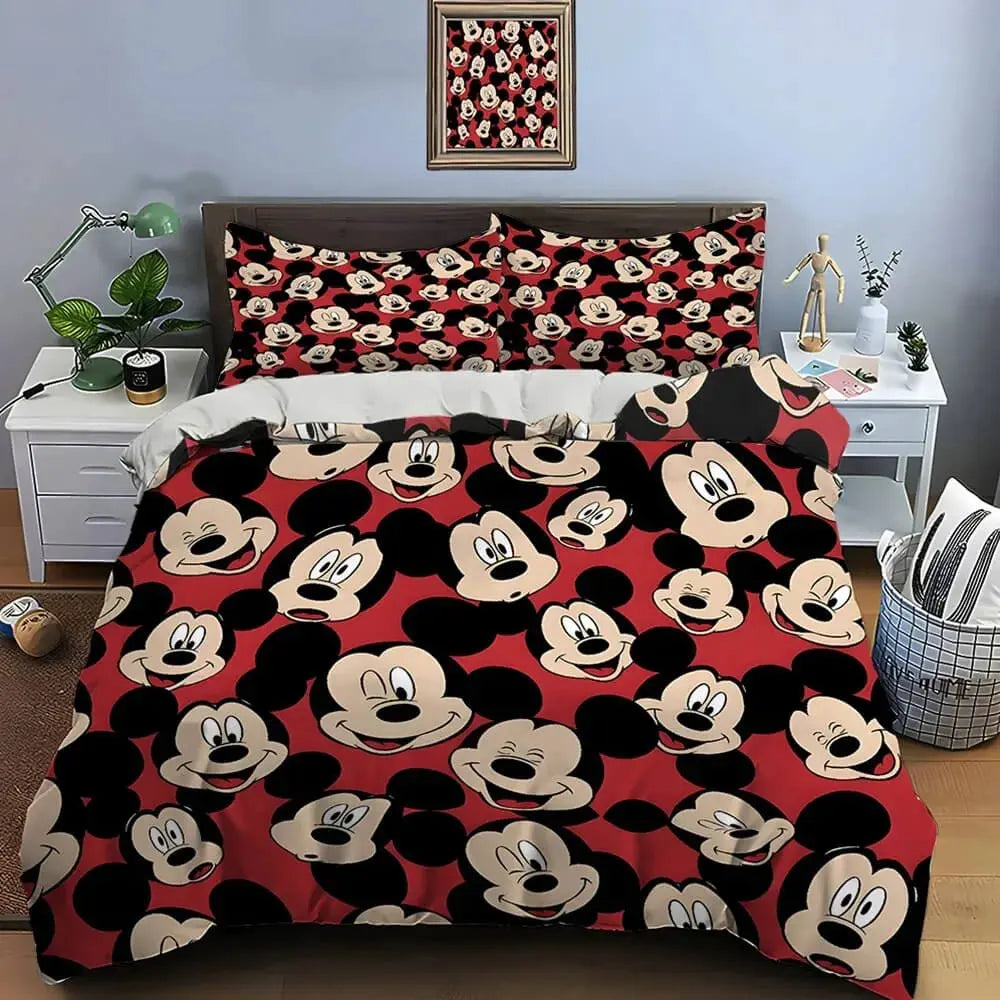 Kids and adults Disney Mickey Mouse duvet cover set