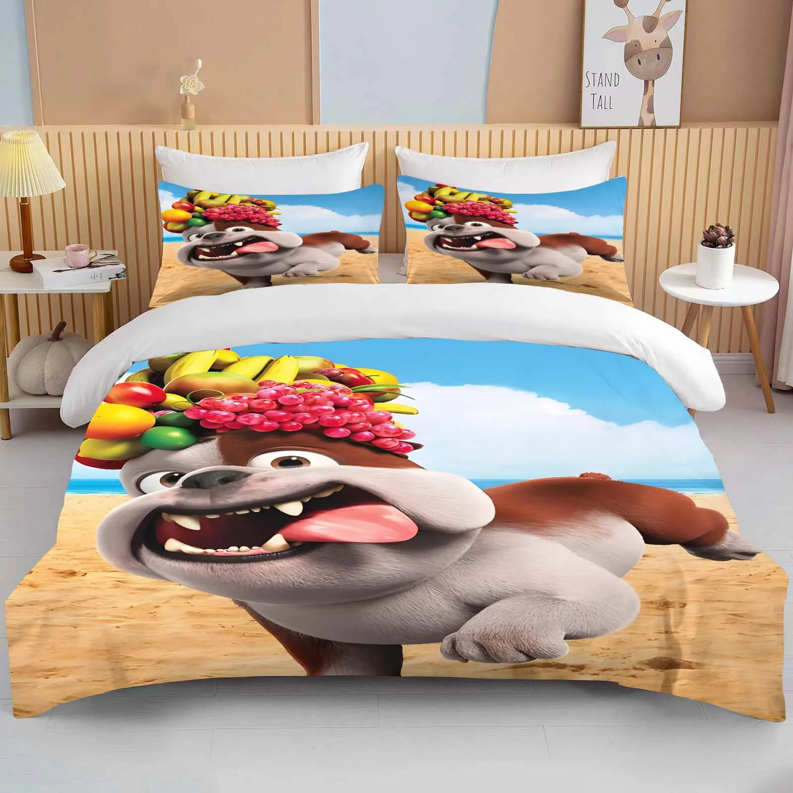Colorful Rio bird bedding for cartoon lovers
