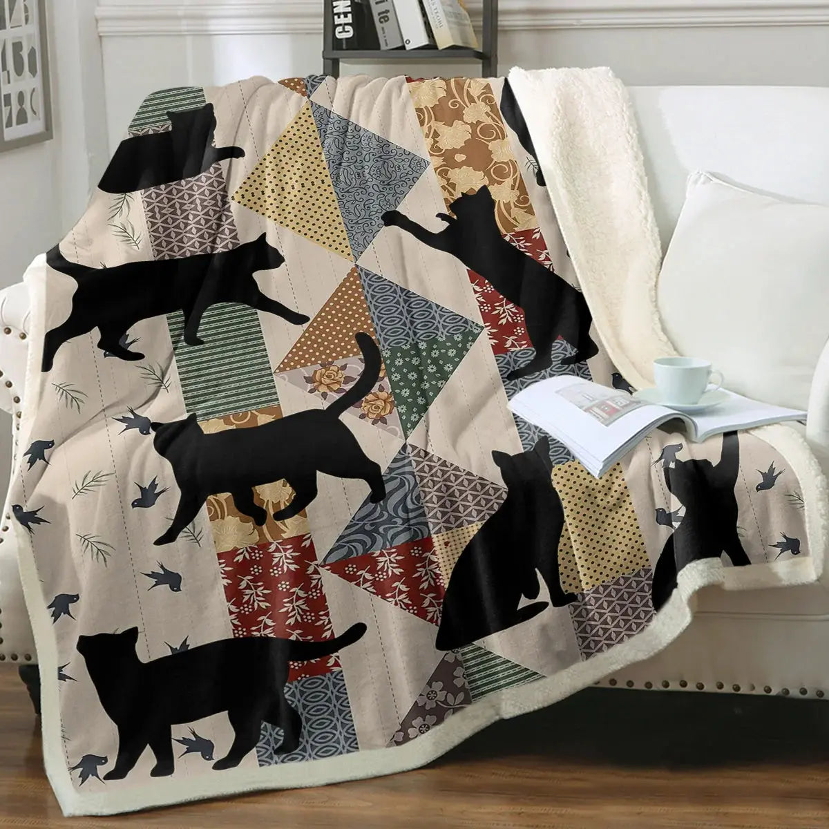 Cat Throw Blanket My Store
