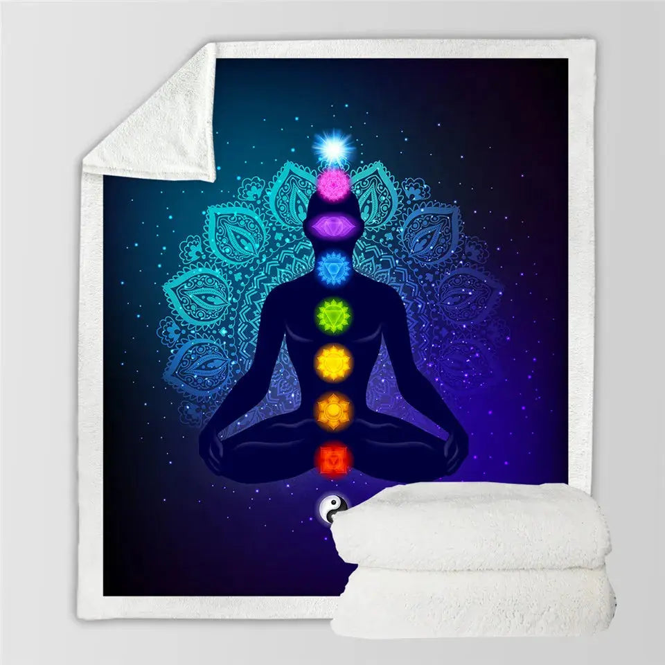 Chakra Throw Blanket My Store