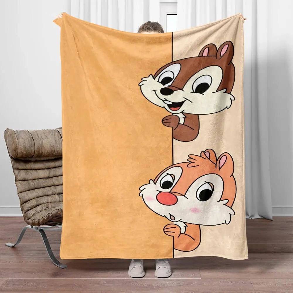 Chip & Dale Throw Blanket
