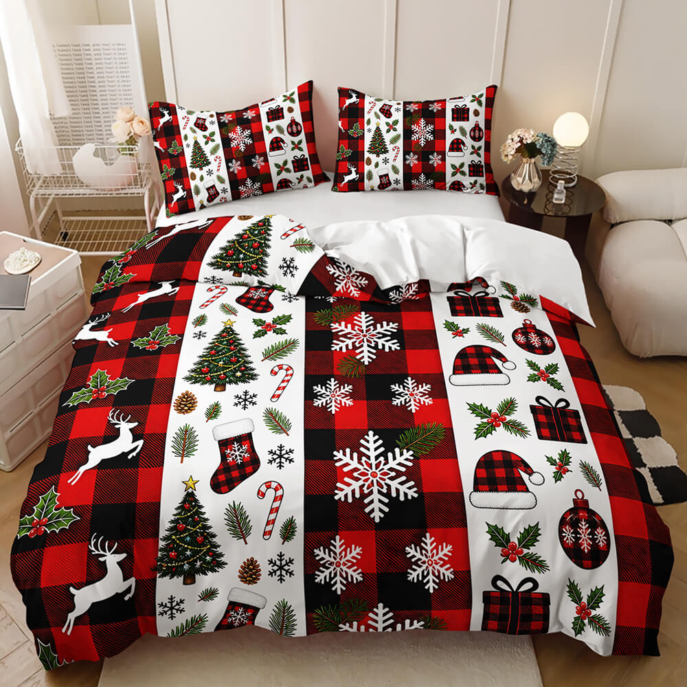 Christmas duvet cover set and holiday gift idea