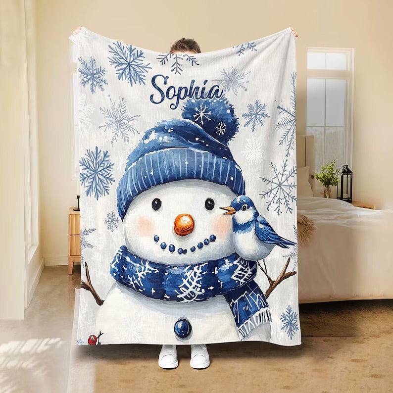 Christmas custom winter blanket