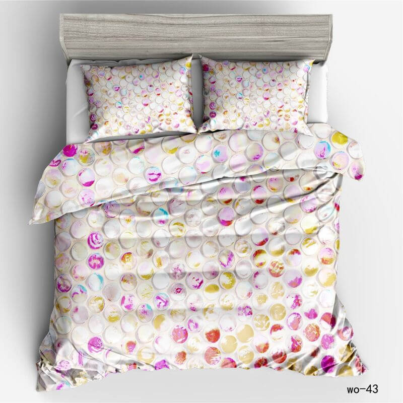 Abstract gradient aesthetic bedding set