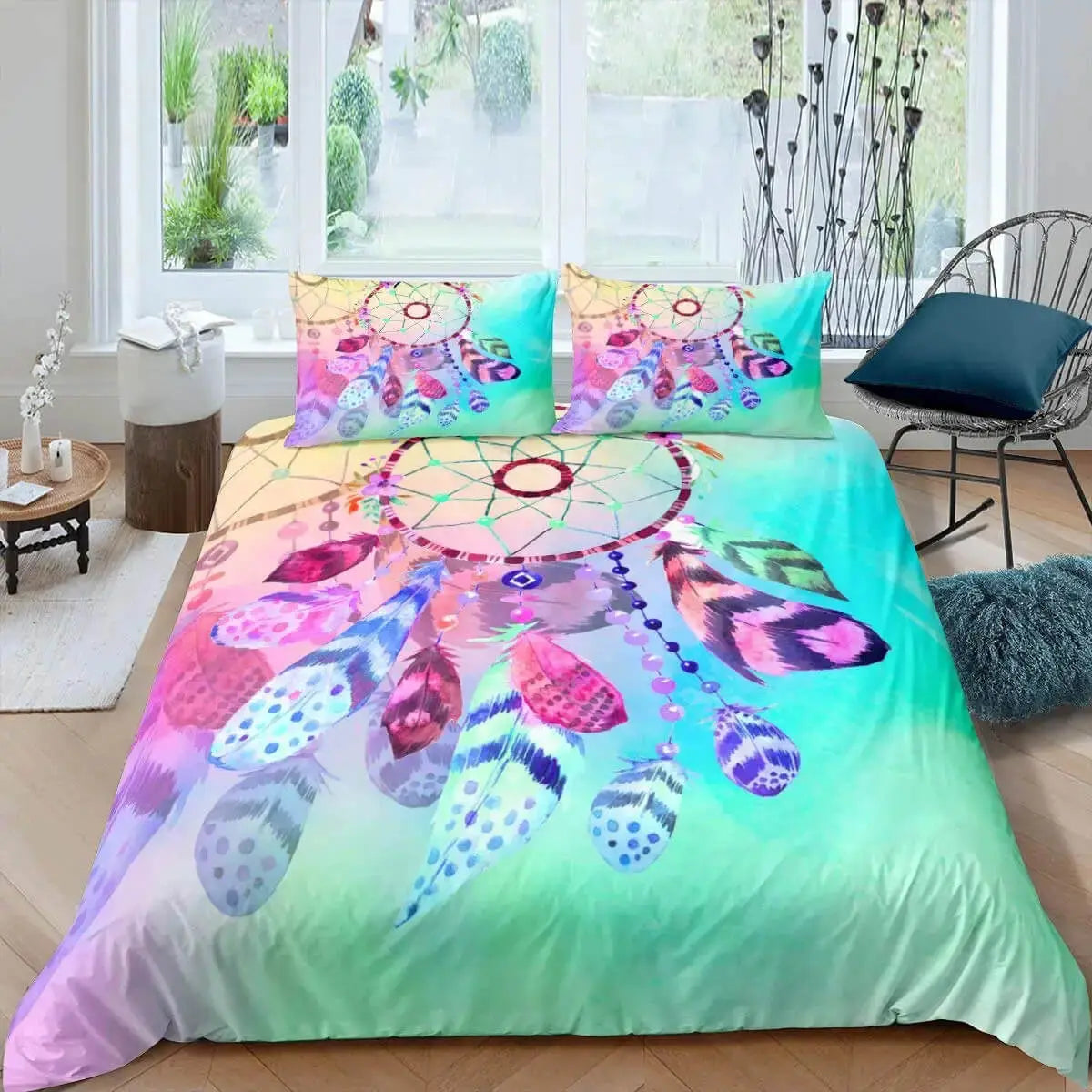 Colorful Dream Catcher Bedding Set