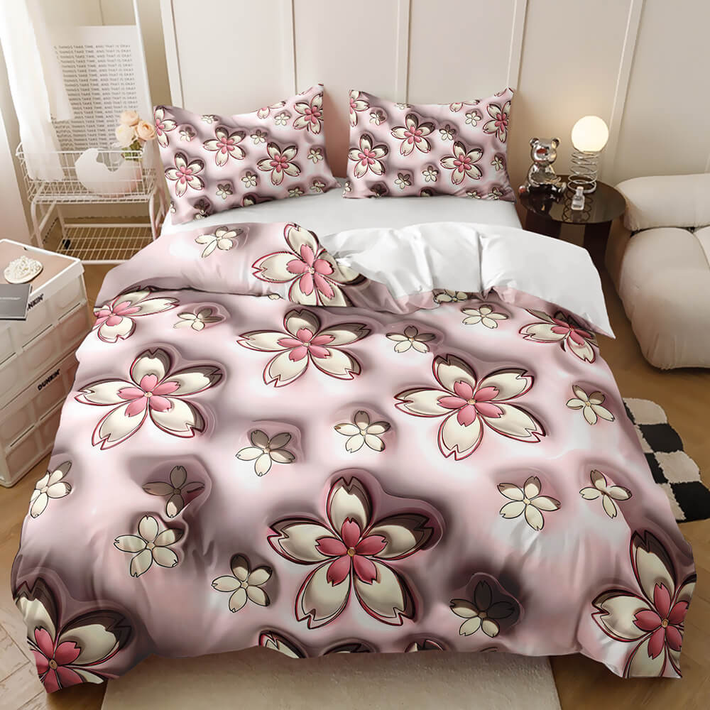 pink Floral bedroom makeover