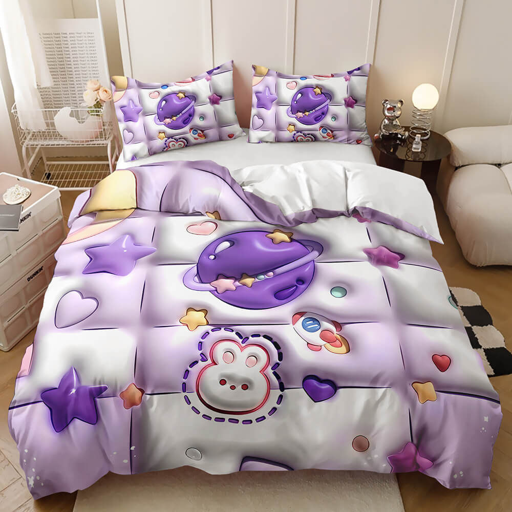 space doona cover for kids gift
