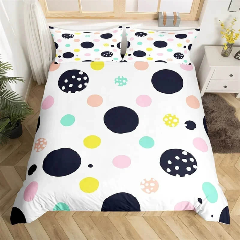 Colorful bedding set women gift