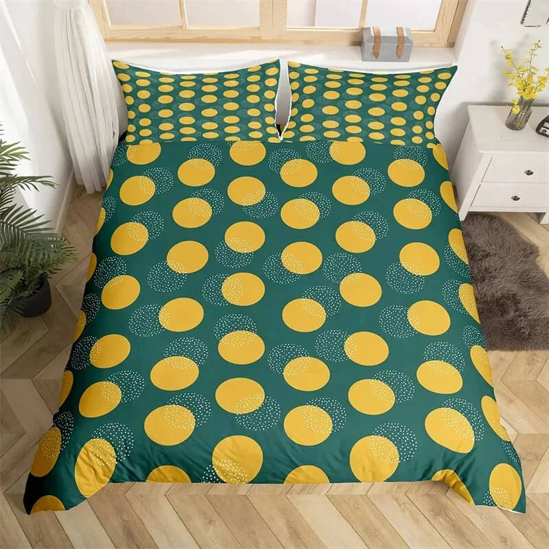 Colorful duvet cover modern bedroom decor