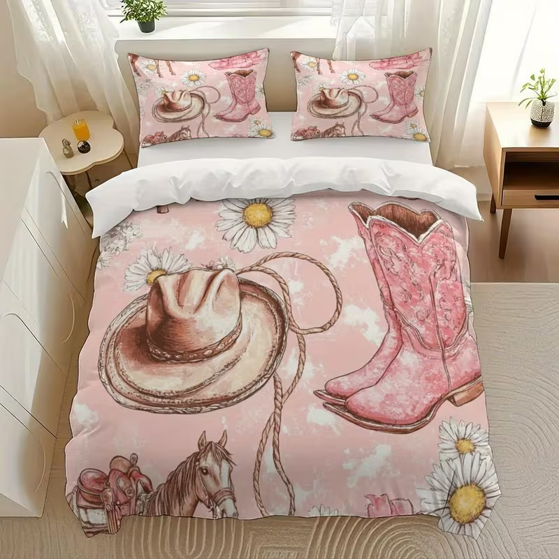 cowgirl western bed set design