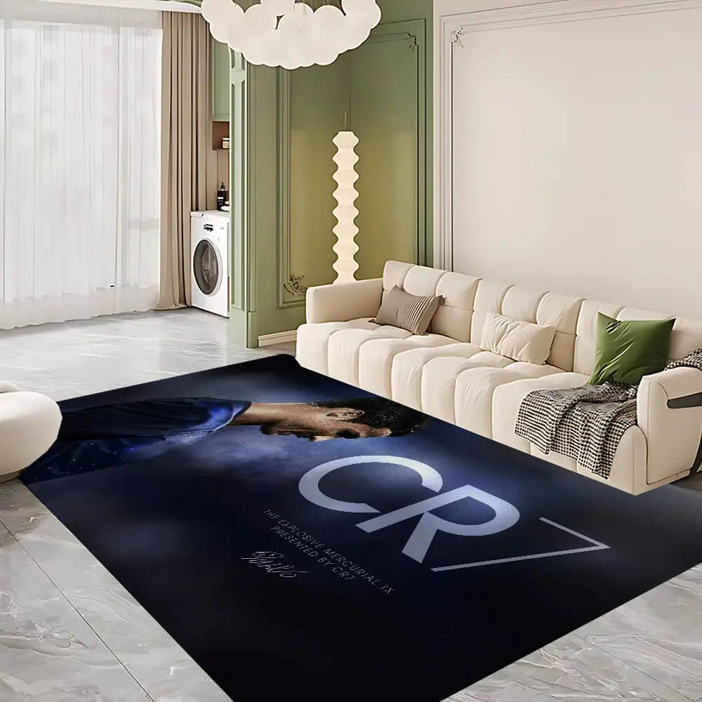 Cristiano Ronaldo CR7 Rug Zirconic