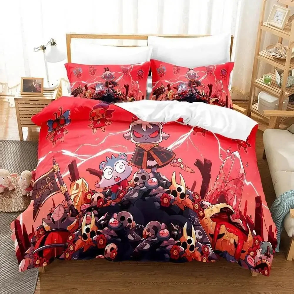 Cult of the Lamb Gaming Quilt Cover