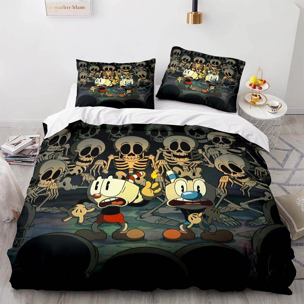 cuphead kids bedding