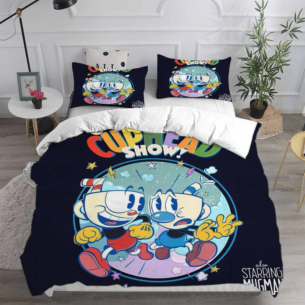 cuphead bedding cozy design