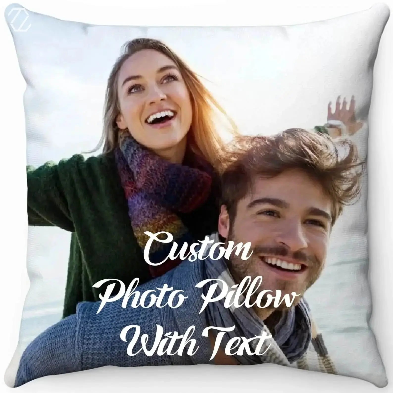 Unique cushion cover with personalised quote or design