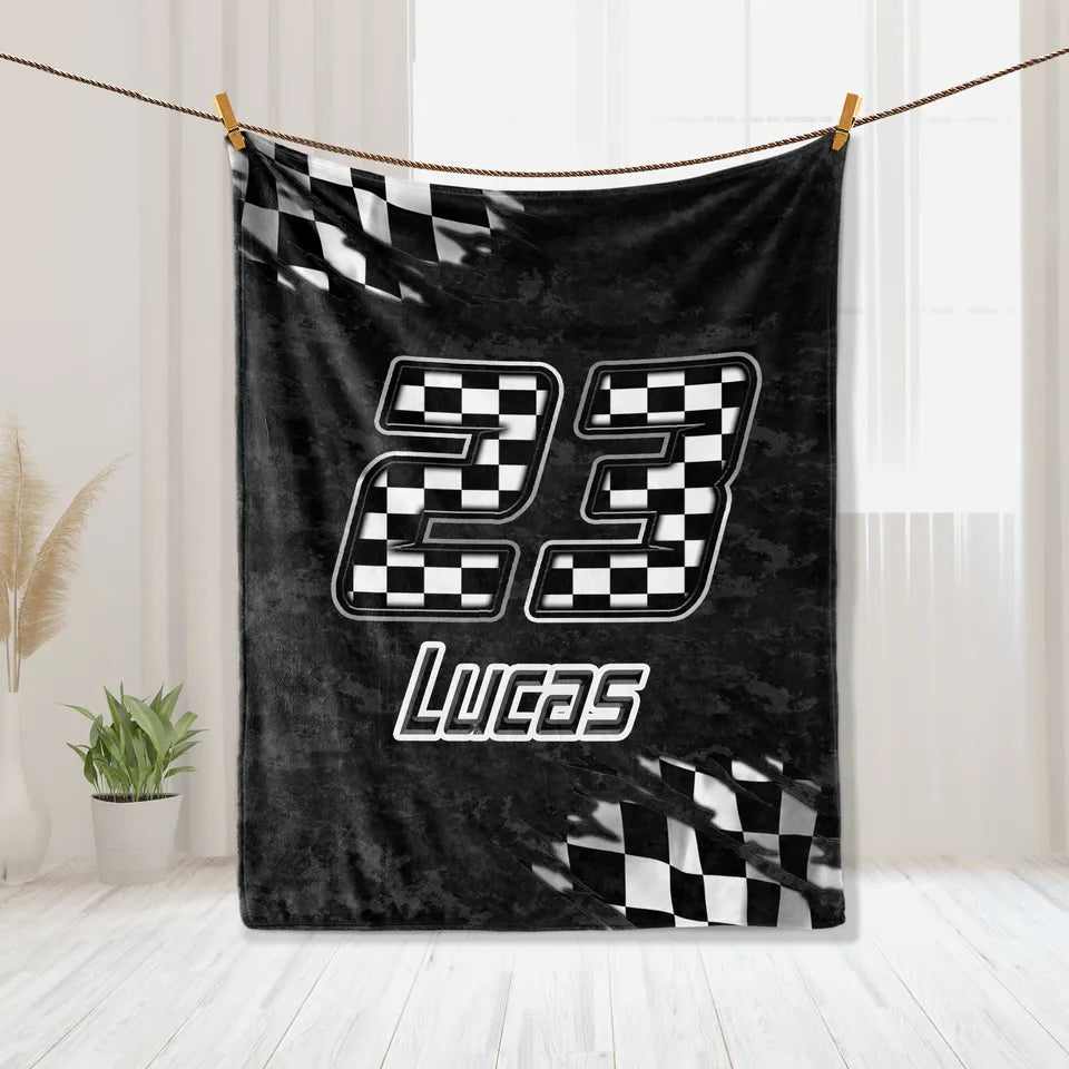 Custom Go-Kart Blanket