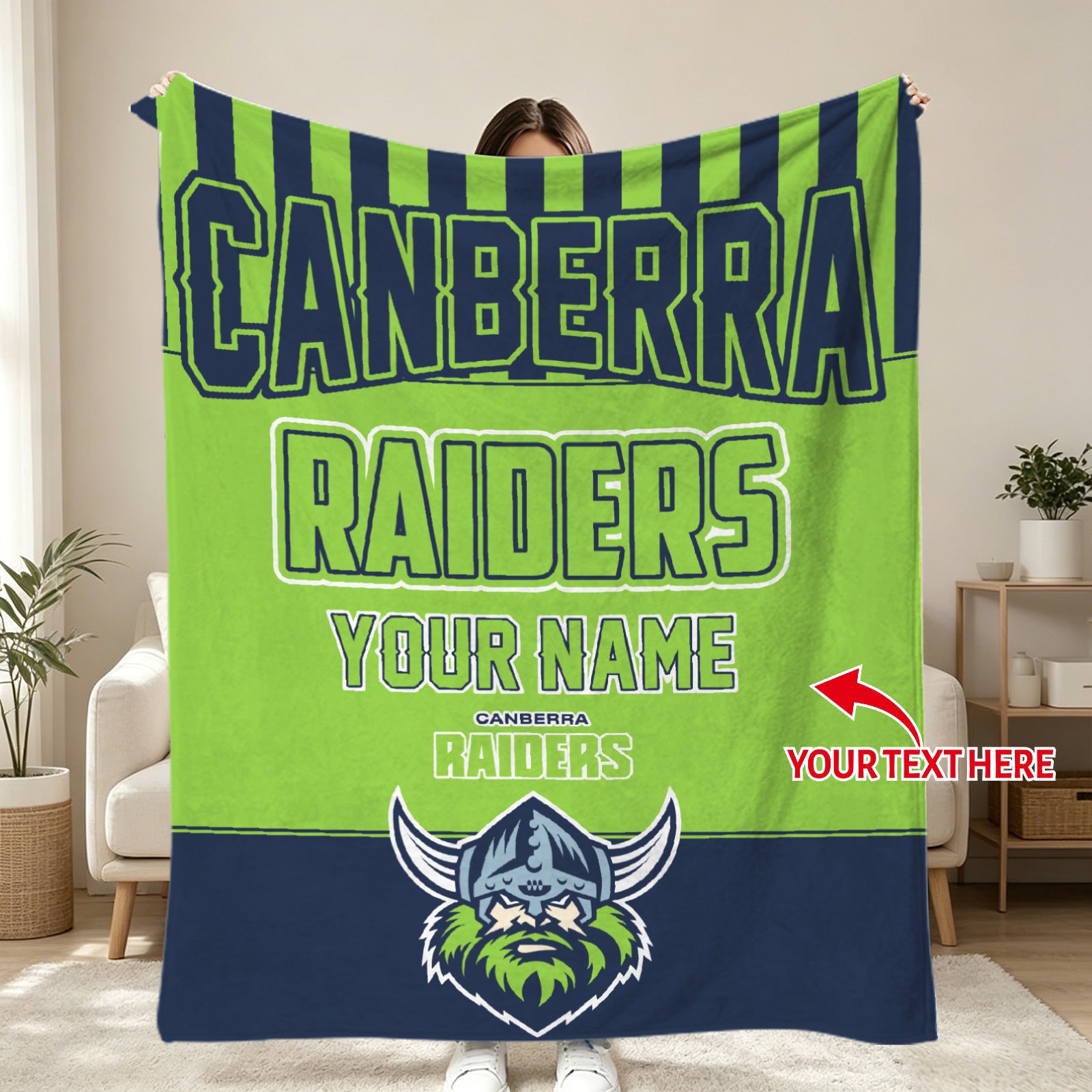 custom sports blanket lightweight and warm