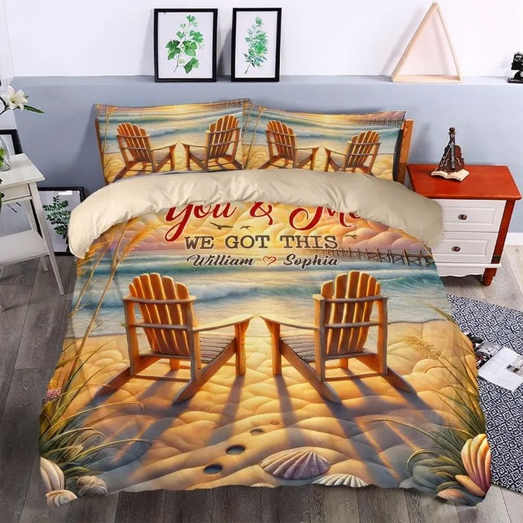 Custom name pillowcases for couples