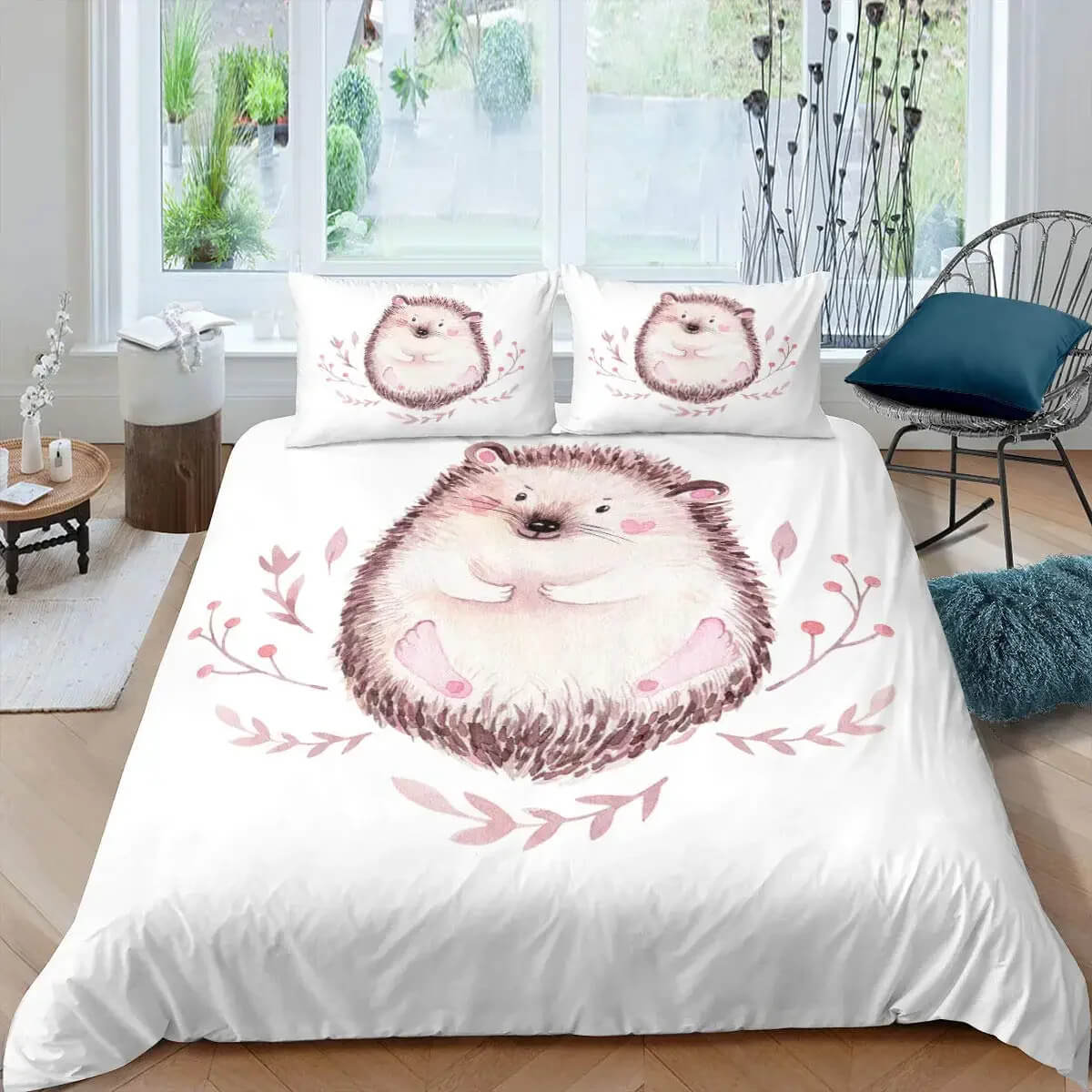 Cute Animal Print Bedding Set for Boys and Girls