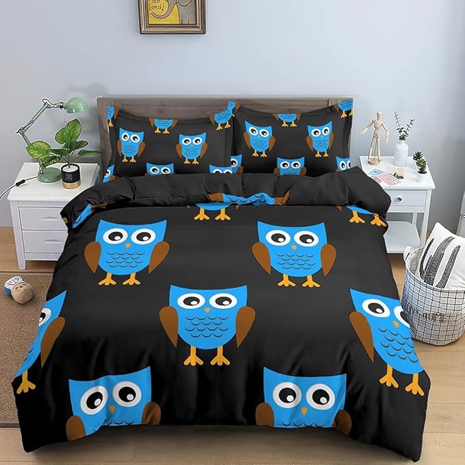 Cute & Spooky Quilt Cover – Halloween Bedding for Boys & Girls