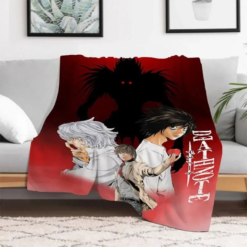 Death Note 3D Blanket Throw
