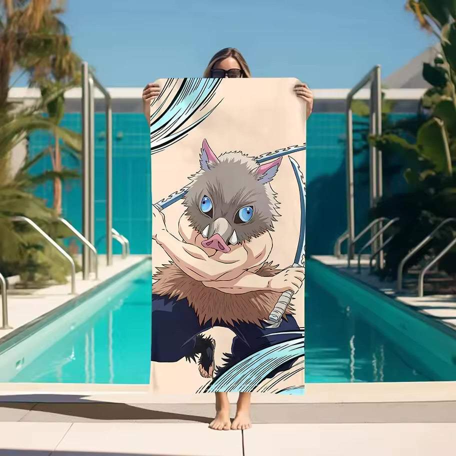 Demon Slayer Towel for gym