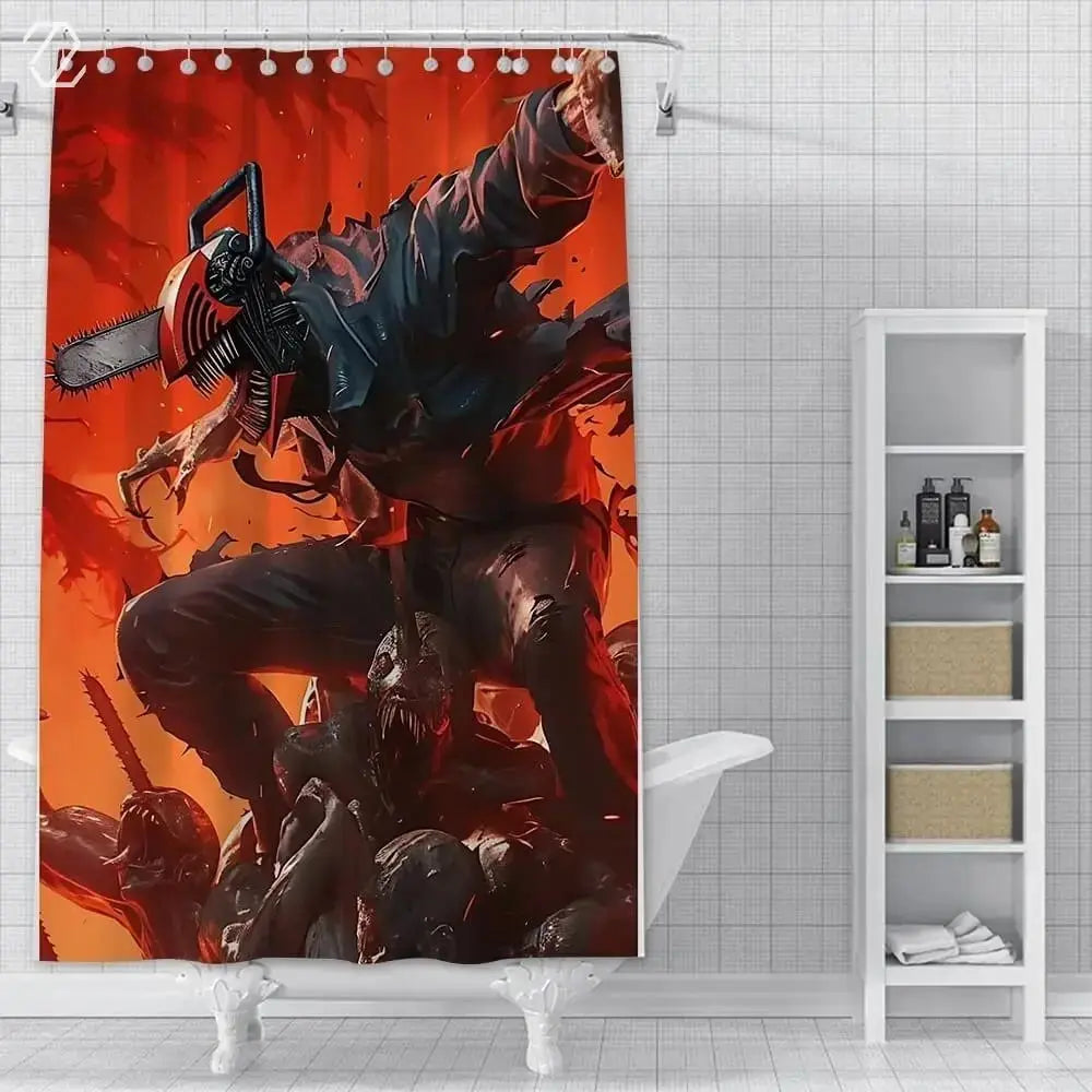 Aki Hayakawa Shower Curtain (Copy) Zirconic