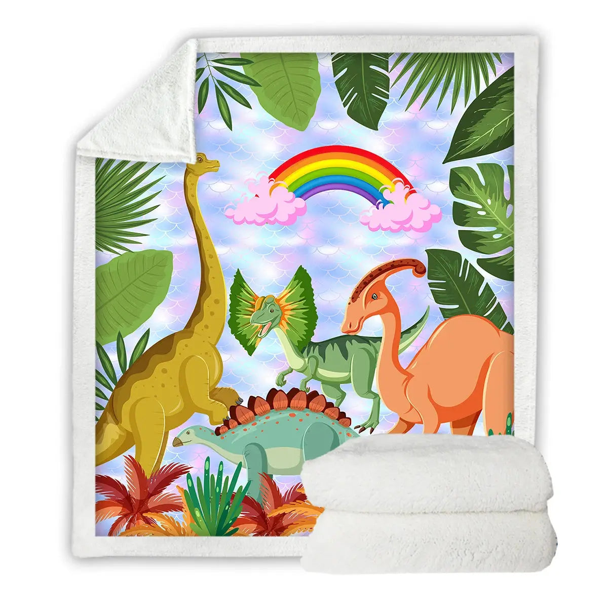 Dinosaurs Throw Blanket My Store