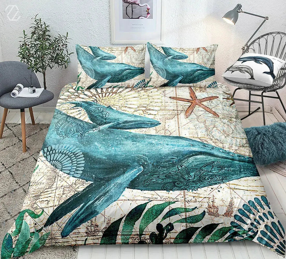 Dolphin Duvet Cover My Store