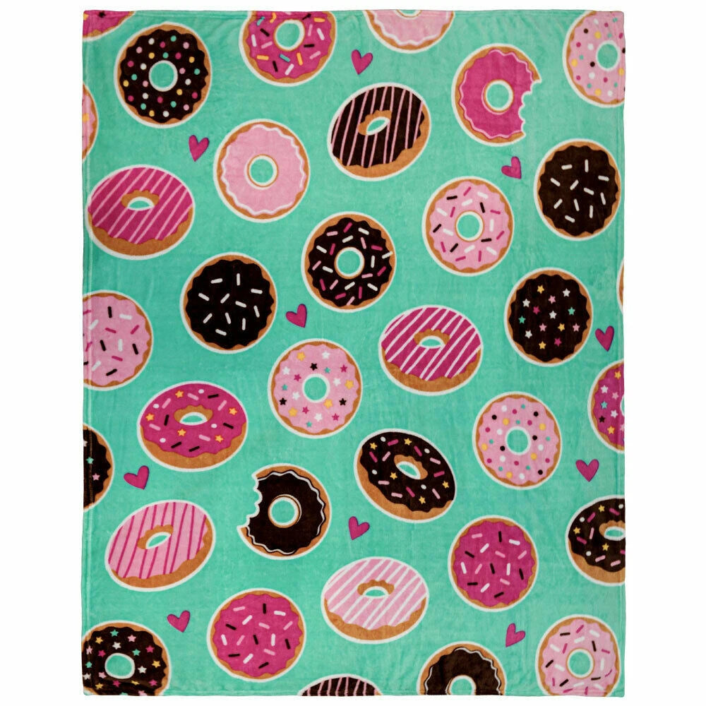 donut lover gift blanket for teens