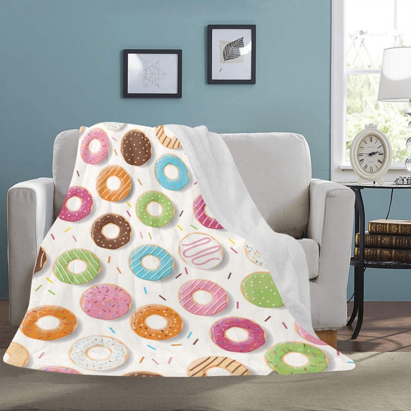 sweet dessert throw blanket for sofa and bed
