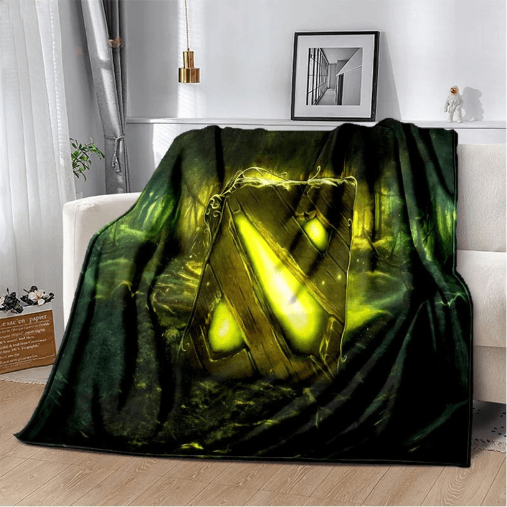 Gaming room decor Dota 2 blanket