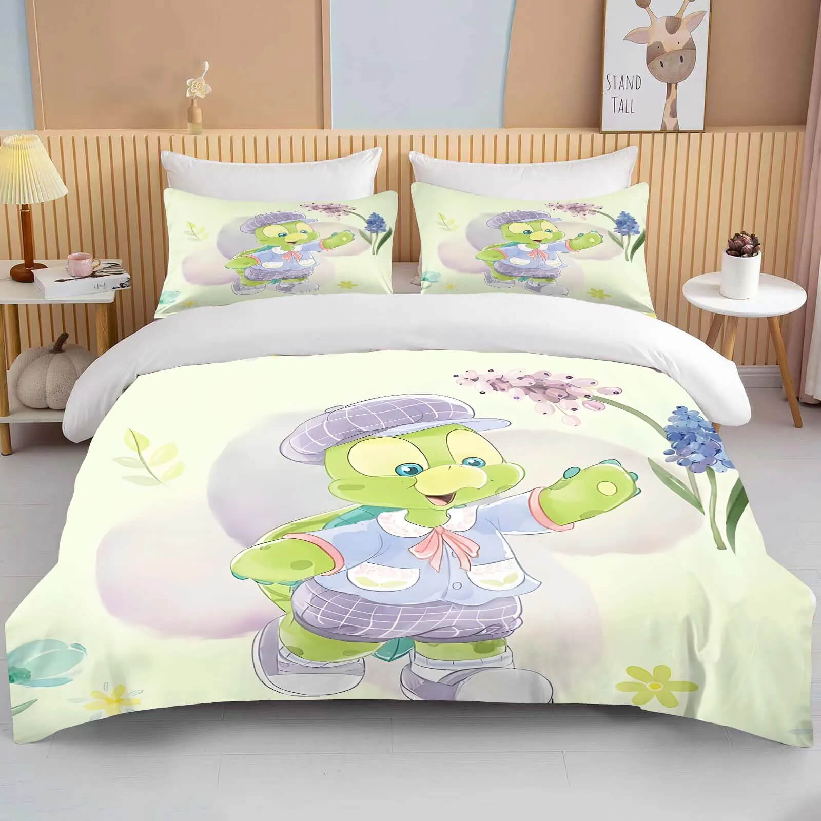 Duffy and Friends kawaii Disney duvet cover set