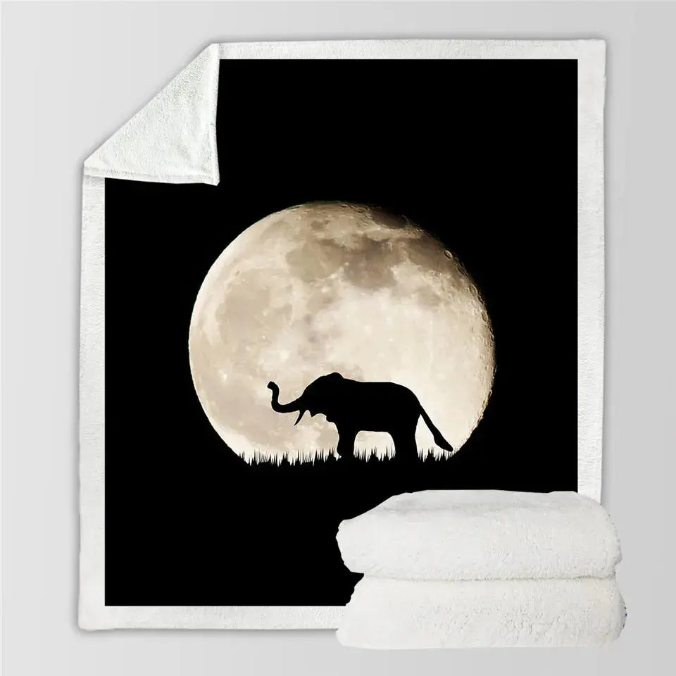 Elephant Throw Blanket My Store