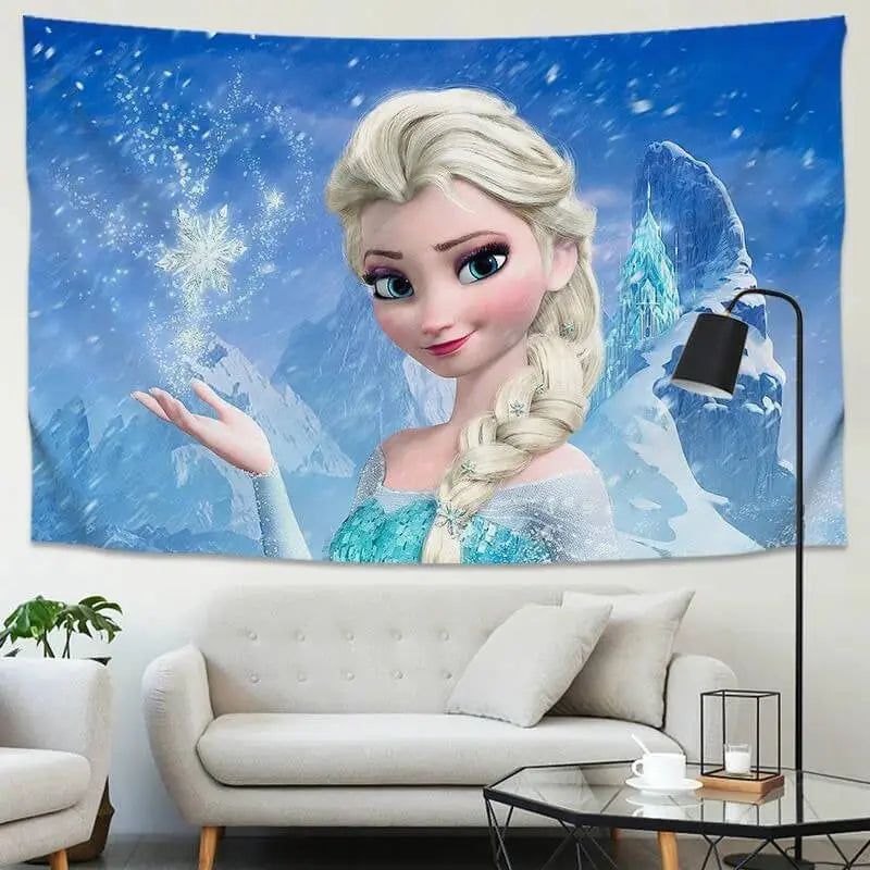 Elsa Frozen Wall Tapestry
