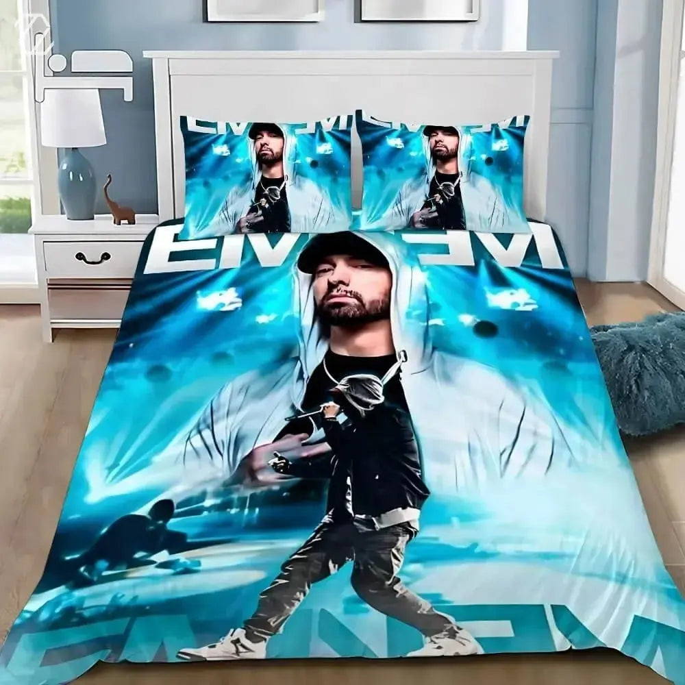 Eminem 3D Quilt Cover Zirconic