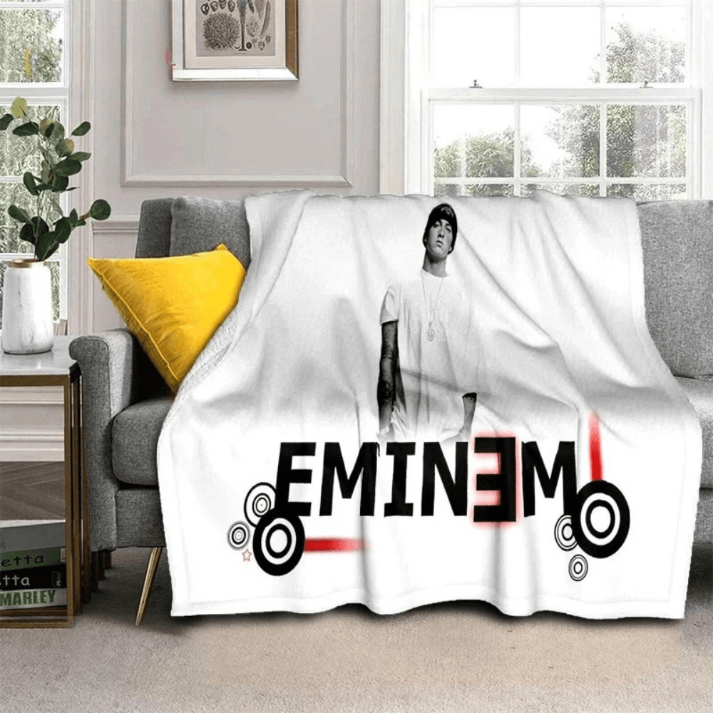 2Pac rap god blanket cozy plush fabric
