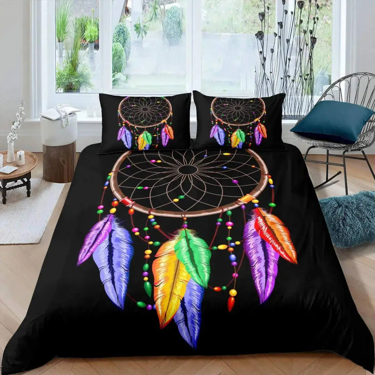 Feather Dream Catcher Doona Cover