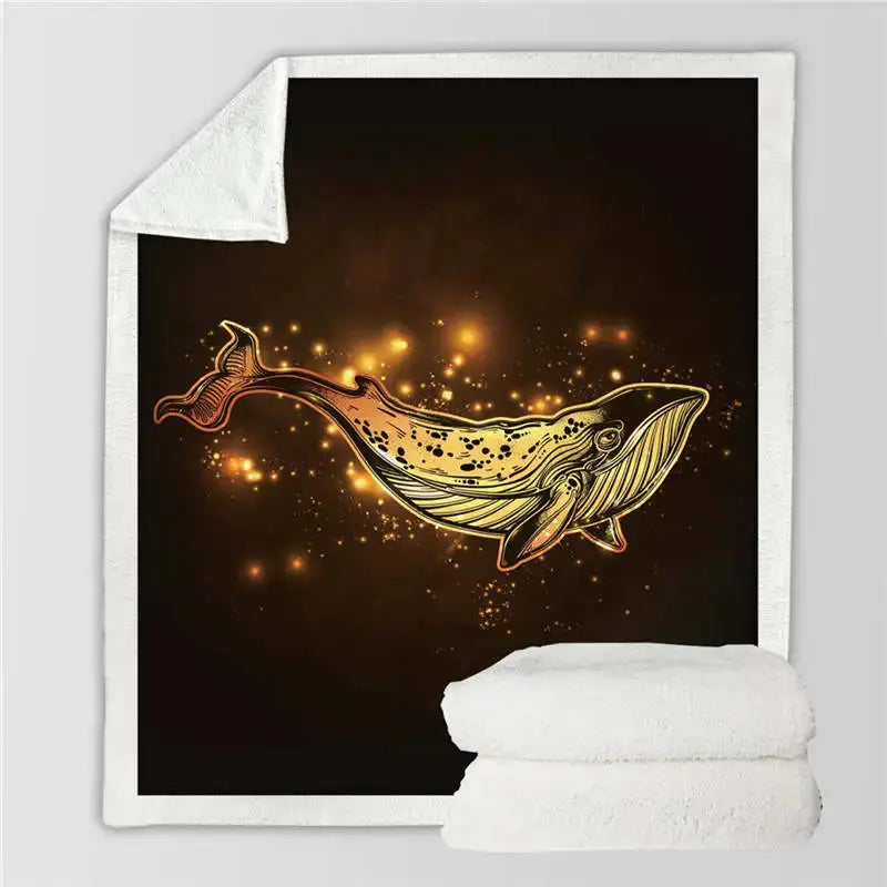Fish Throw Blanket My Store