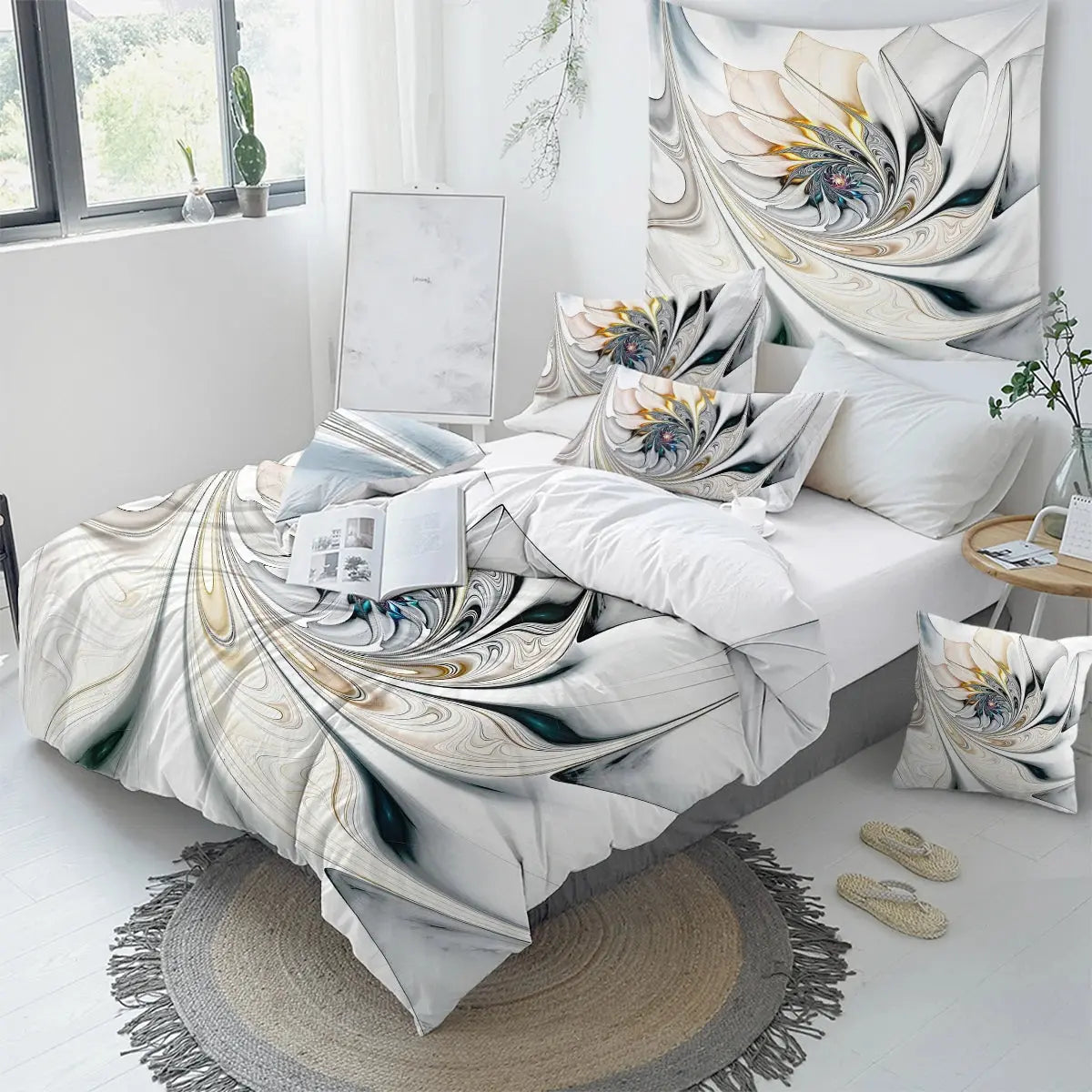 Flower Duvet Cover My Store